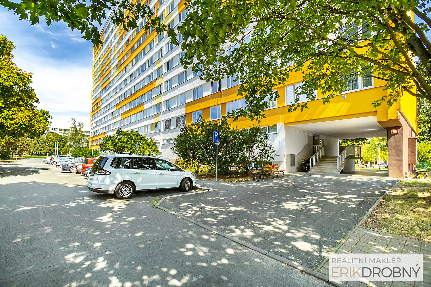 Pronájem bytu 1kk, 30,5m², Pardubice – Polabiny.