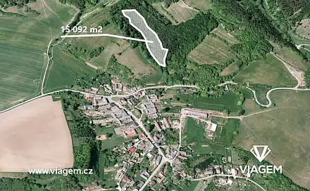 Prodej lesa 1 741 m², Vranová Lhota, okres Svitavy