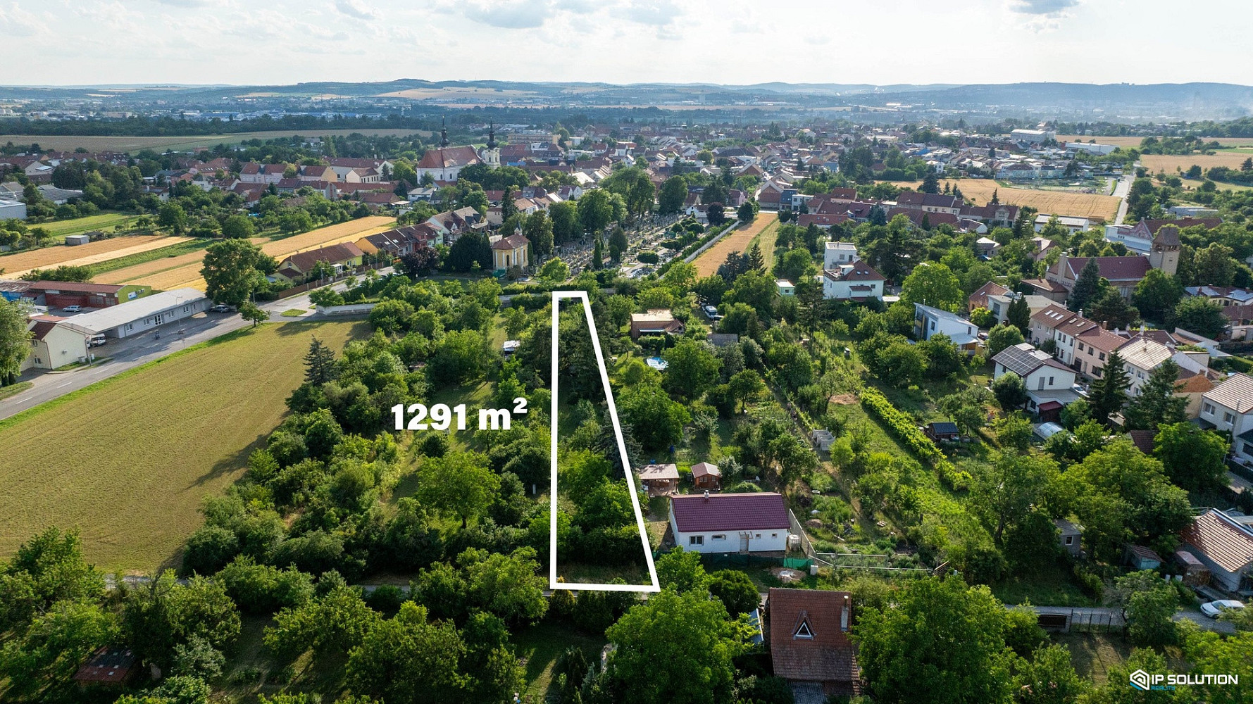 Prodej stavebního pozemku 1 291 m²