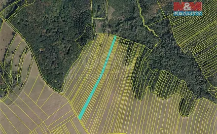 Prodej louky 4 450 m², Zlámanec, okres Uherské Hradiště