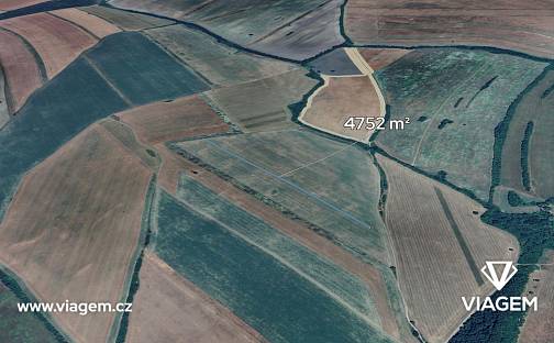 Prodej pole 2 376 m², Velká nad Veličkou, okres Hodonín