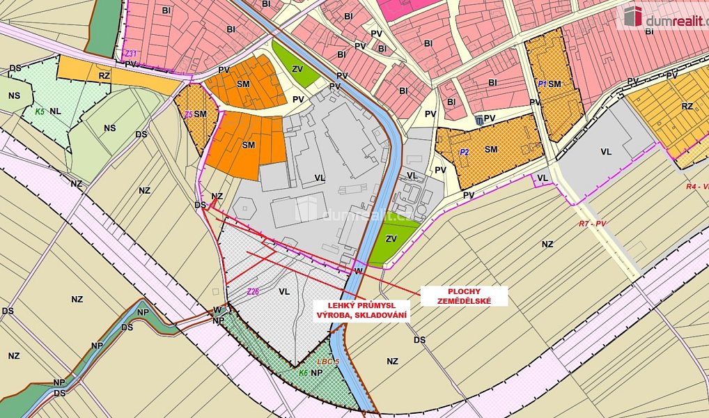 Prodej komerčního pozemku 8 386 m², Podivín – náhled fotky 2