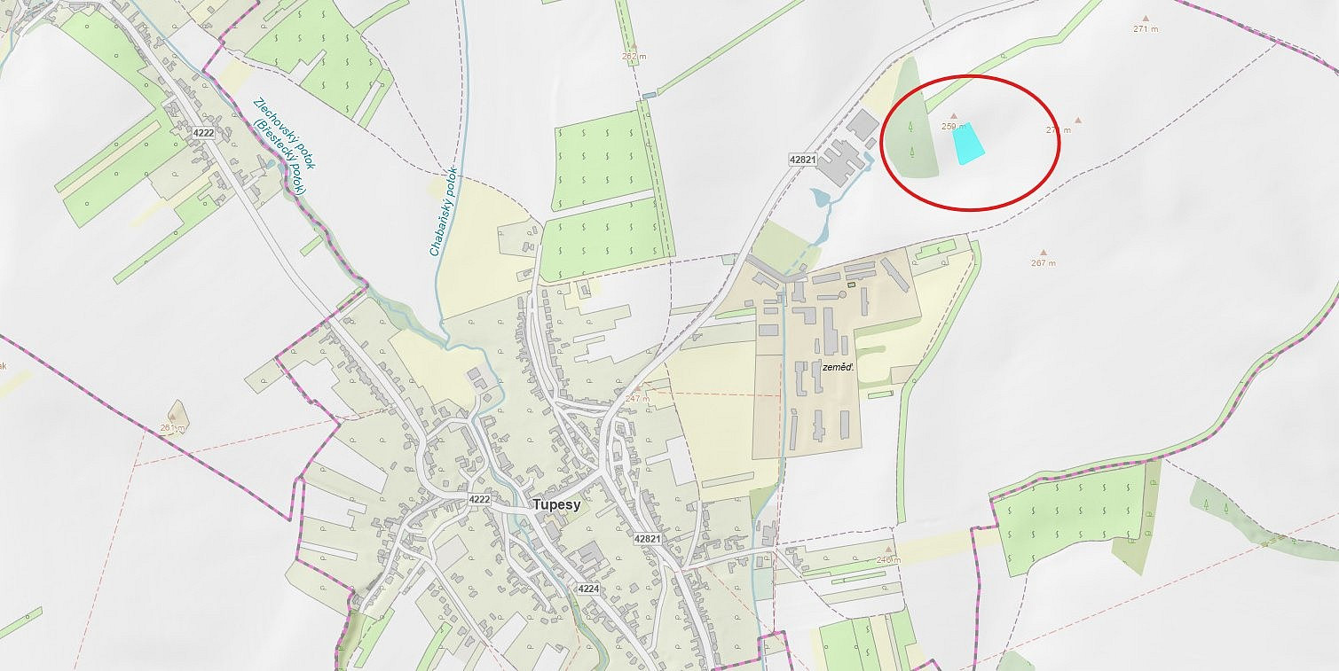 Prodej pole 4 100 m²