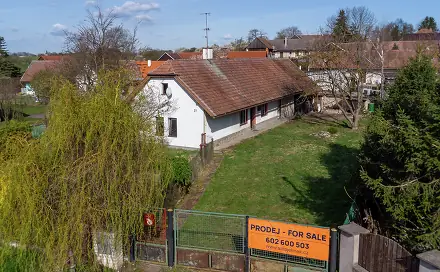 Prodej chalupy 90 m² s pozemkem 650 m², Sloveč - Střihov, okres Nymburk