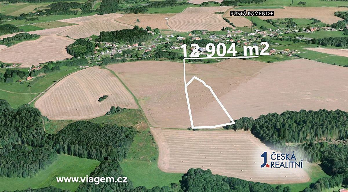 Prodej pole 3 583 m² – fotografie 2