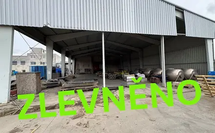 Dražba výrobních prostor 4 782 m², Chrast