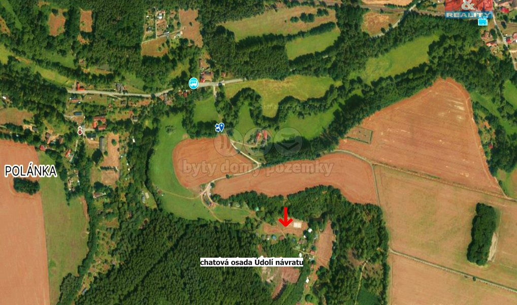 Prodej pozemku 6 534 m², Vlašim – náhled fotky 3