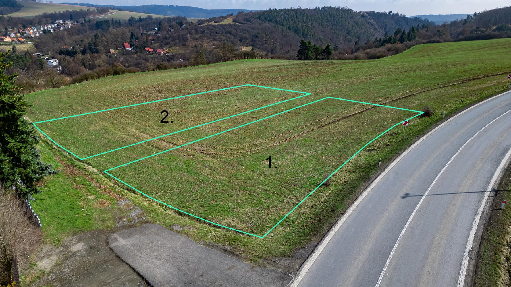 Prodej stavebního pozemku 1 198 m²