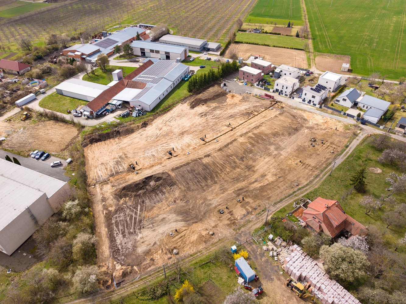 Prodej stavebního pozemku 762 m² – pohled 6
