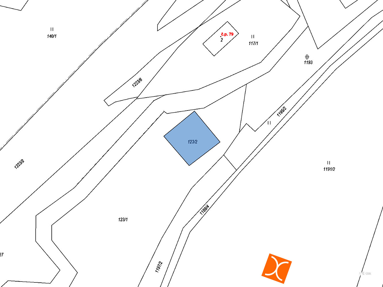 Prodej stavebního pozemku 385 m² – fotografie 2