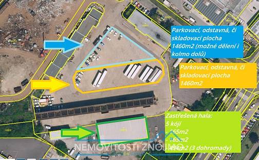 Pronájem komerčního objektu (jiného typu) 2 921 m², Uhelná, Znojmo