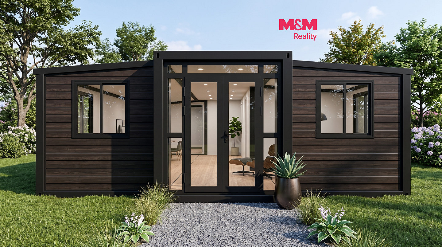 Prodej kontejnerový dům, 72 m2, luže