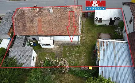Prodej domu 75 m² s pozemkem 361 m², Havlíčkova, Nové Dvory, okres Kutná Hora