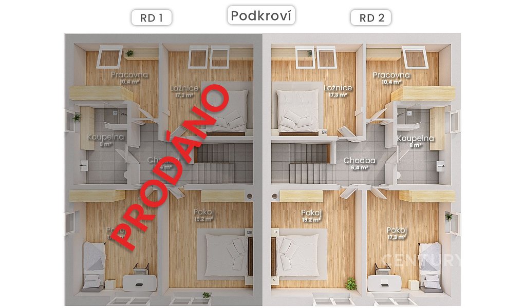 Prodej domu 161 m² s pozemkem 413 m², Homole – náhled fotky 32