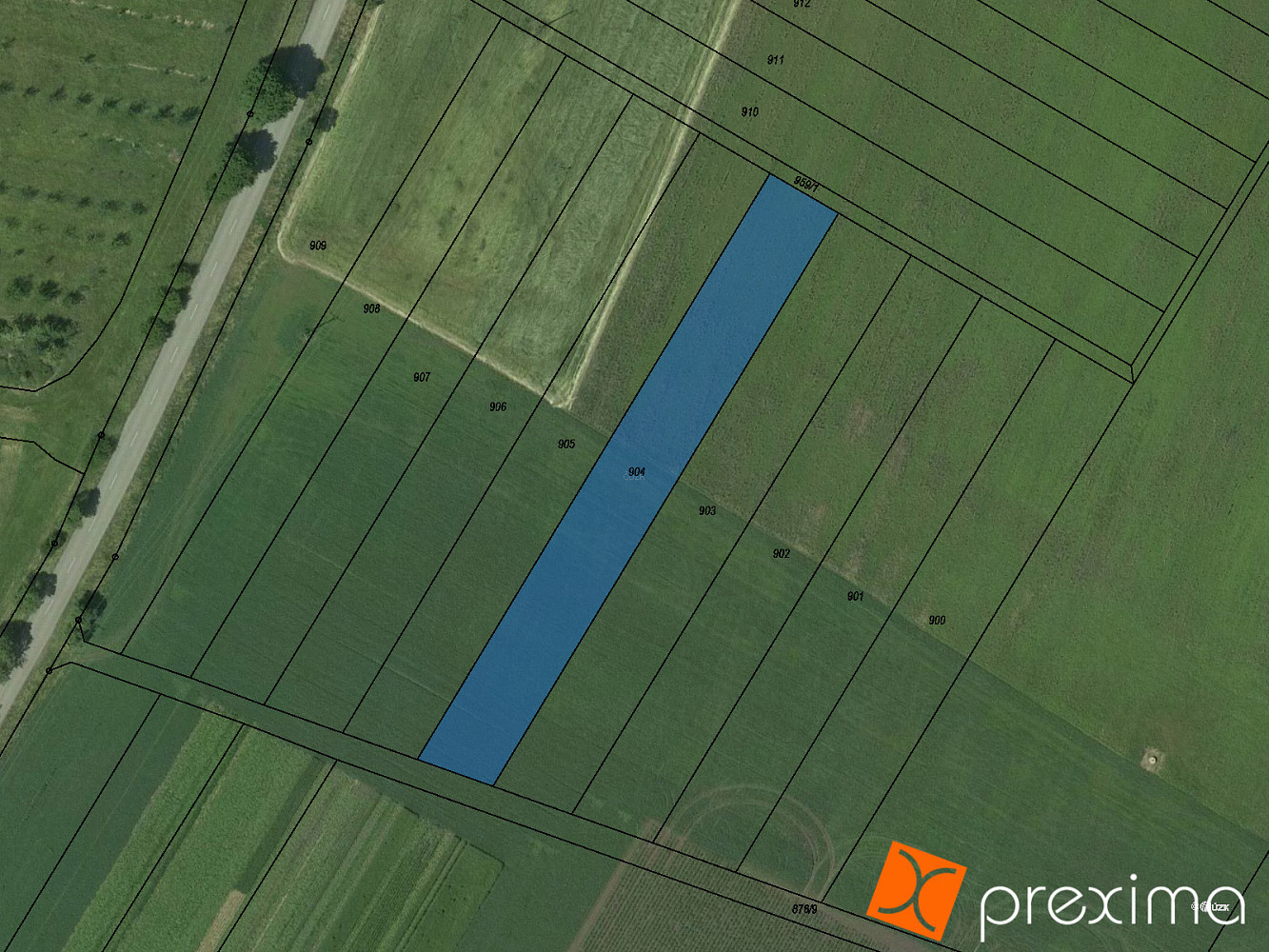 Prodej pole 486 m²