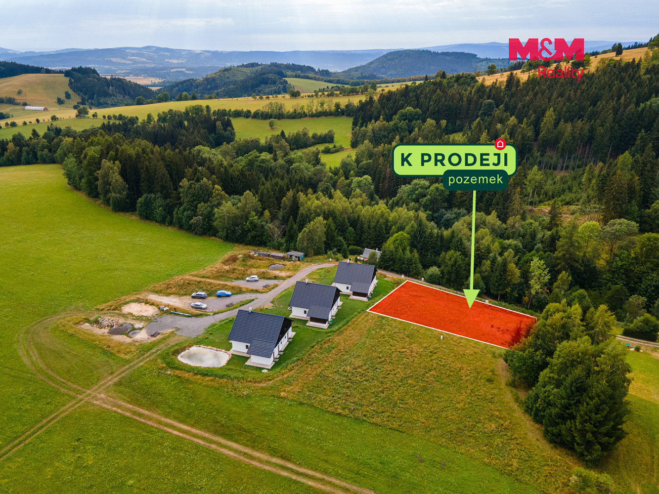 Prodej stavebního pozemku 1 905 m² – fotografie 4