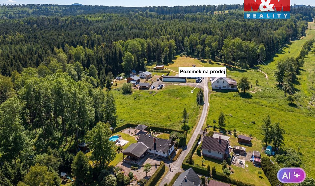 Prodej stavebního pozemku 1 292 m², Rumburk – náhled fotky 7