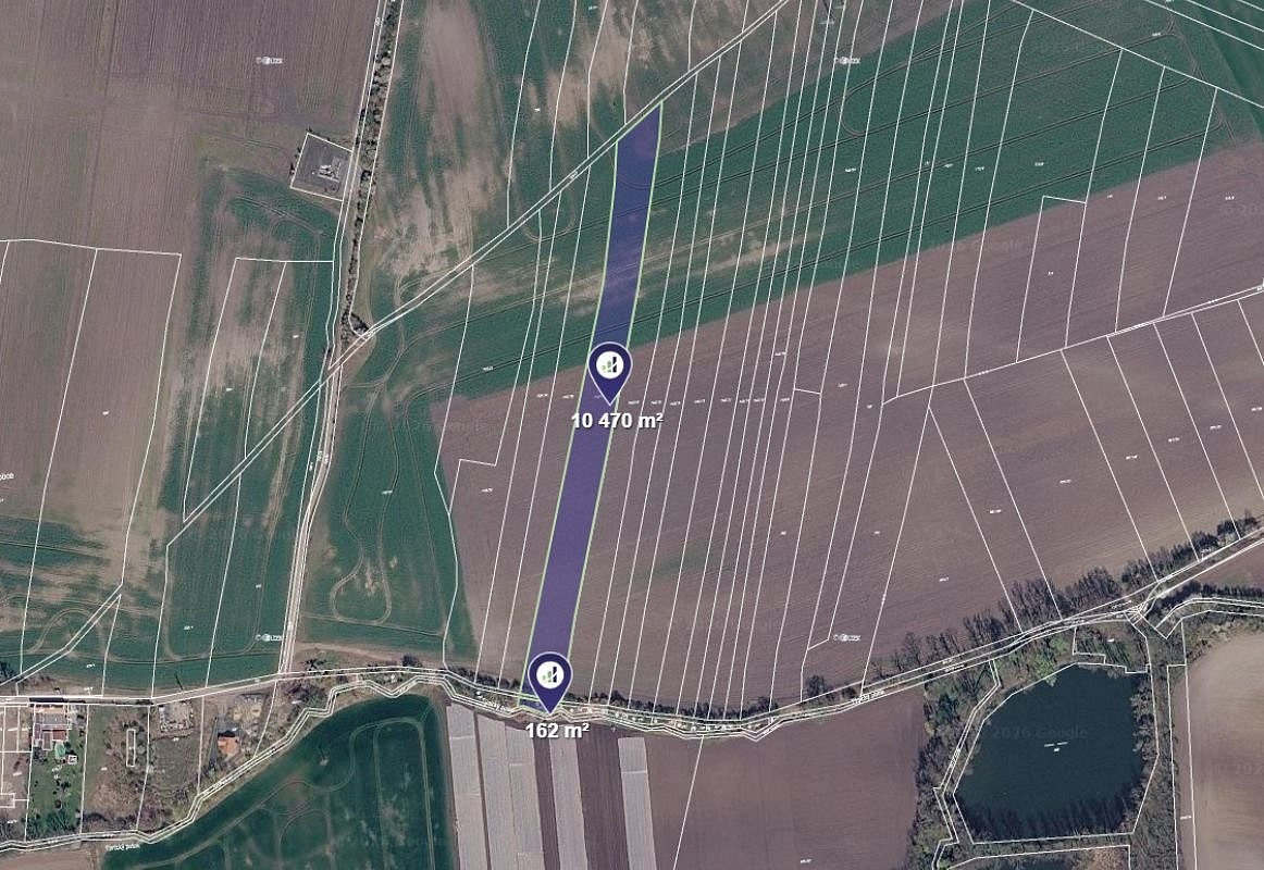 Prodej pole 8 089 m² rezervováno