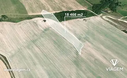 Prodej pole 2 051 m², Jindřichov, okres Bruntál