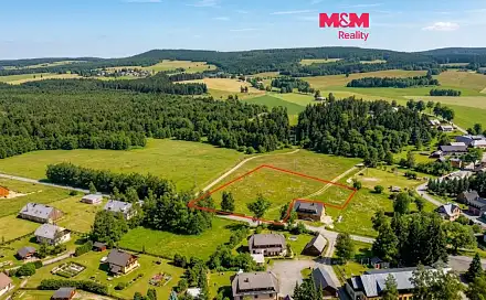 Prodej stavebního pozemku 8 541 m², Borová Lada, okres Prachatice