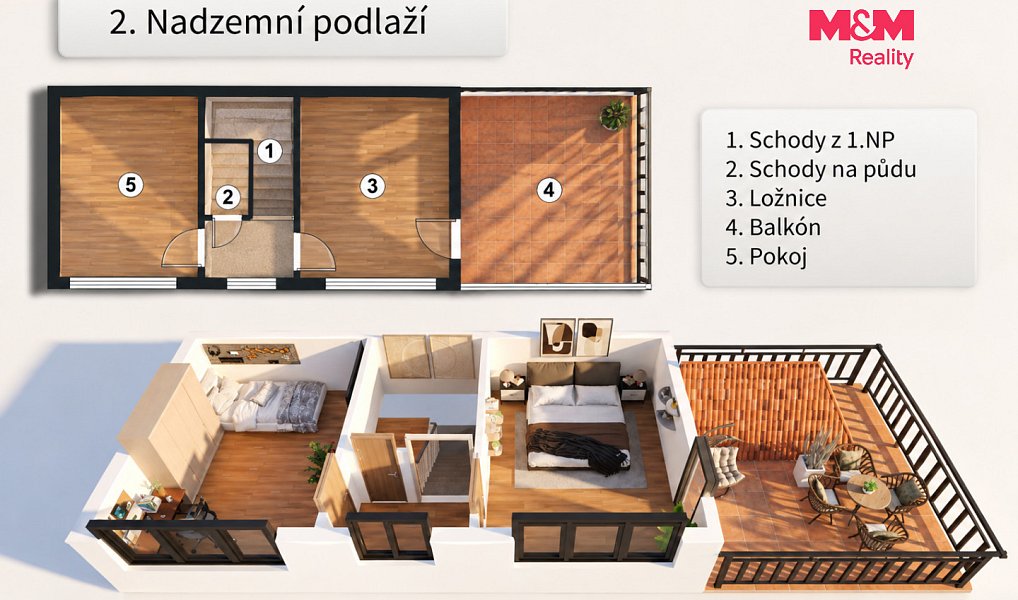 Prodej domu 61 m² s pozemkem 293 m², Holubice – náhled fotky 15