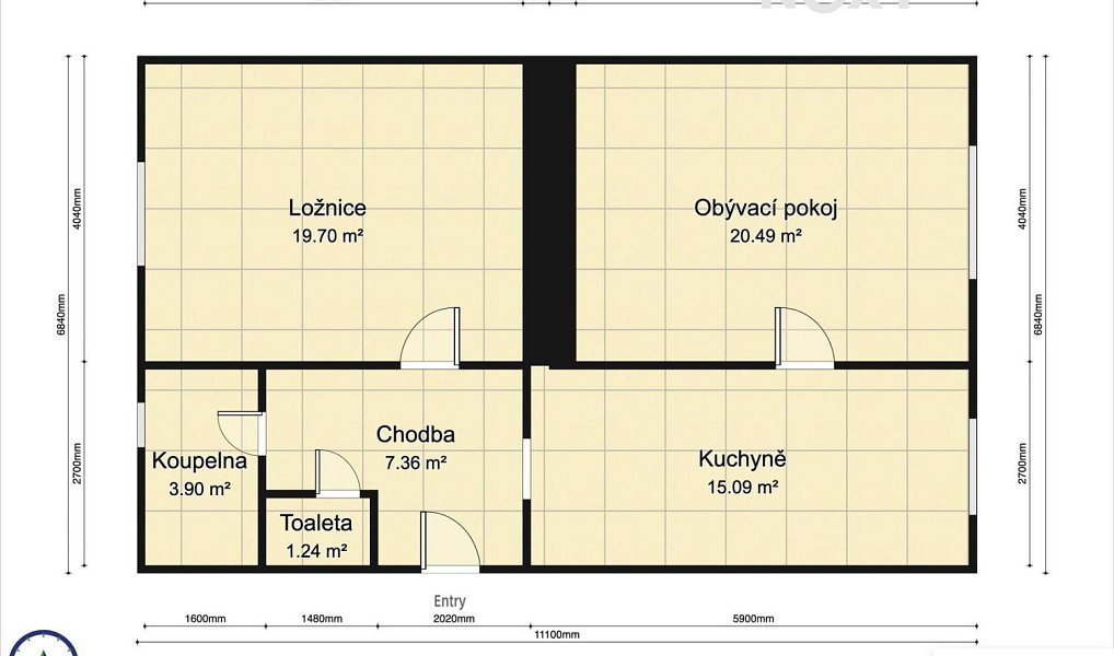 Prodej bytu 2+1 74 m², Sudkov – náhled fotky 13