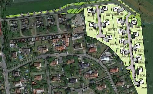 Prodej stavebního pozemku 889 m², Hrabalova, Pardubice - Ohrazenice