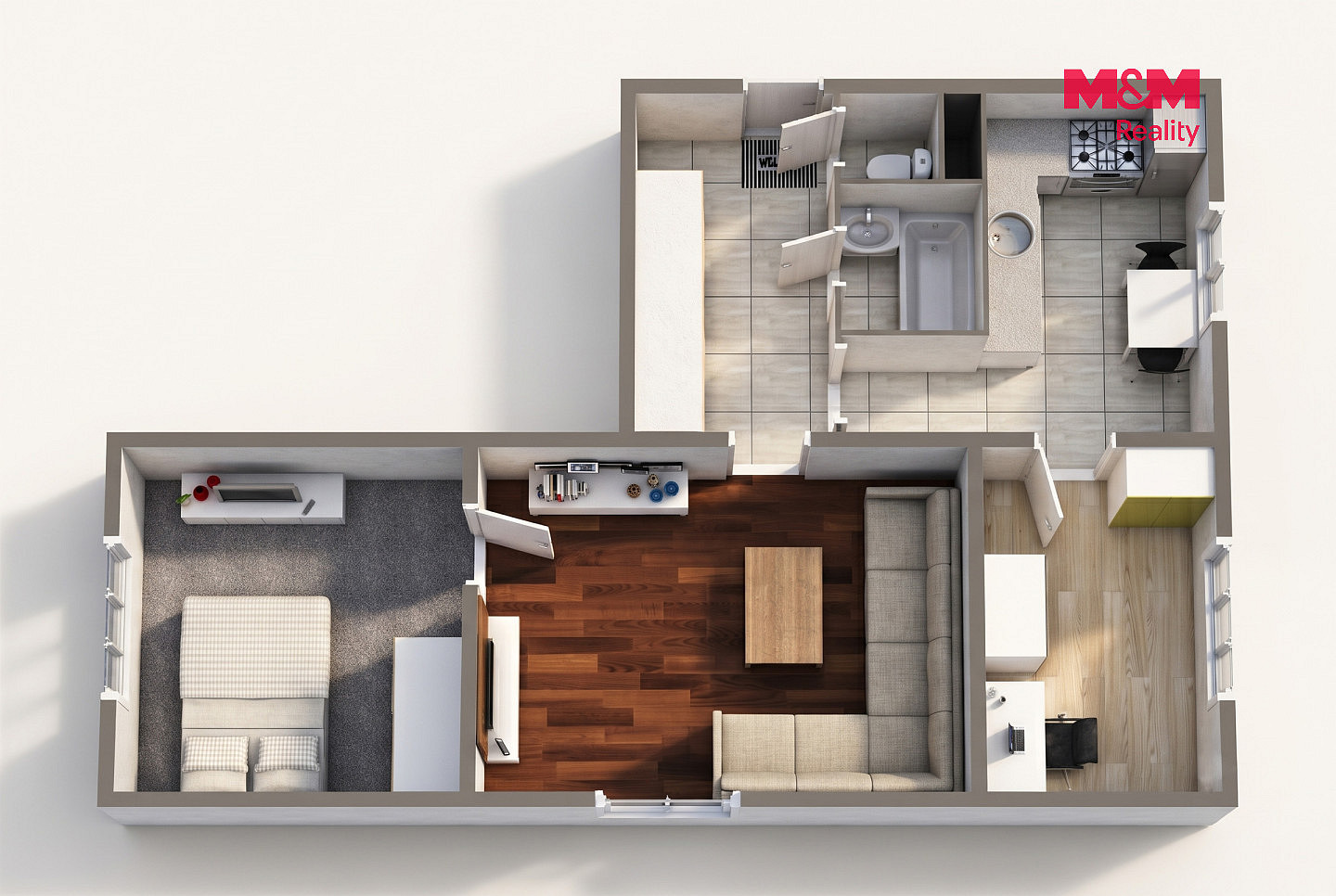Prodej bytu 3+1 55 m² — photo 5