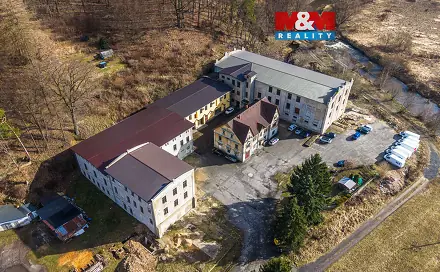 Pronájem výrobních prostor 884 m², Višňová - Poustka, okres Liberec