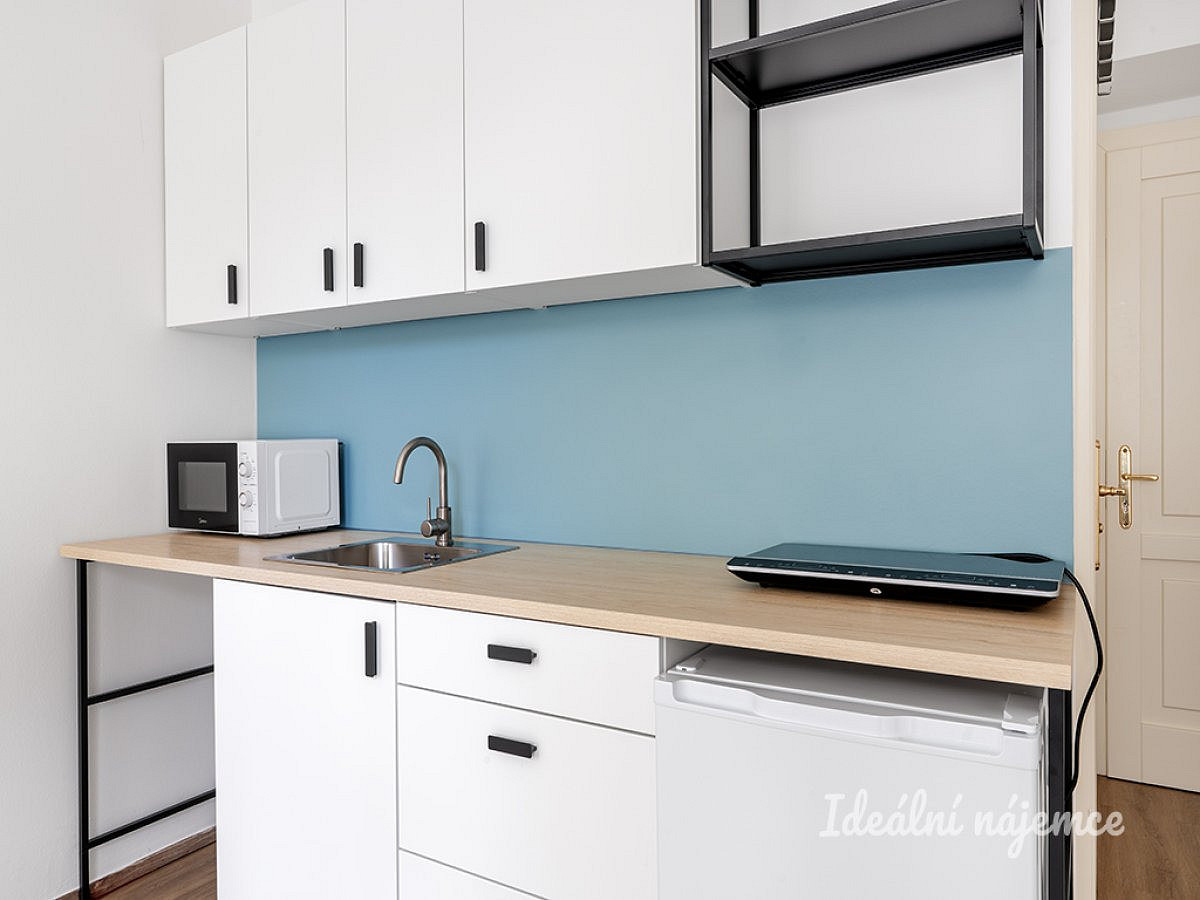 Pronájem bytu 1+kk 18 m² – pohled 2