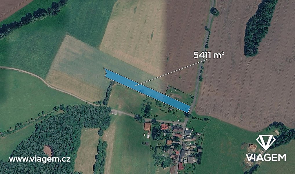 Prodej zahrady 2 029 m², Dlažov – náhled fotky 2