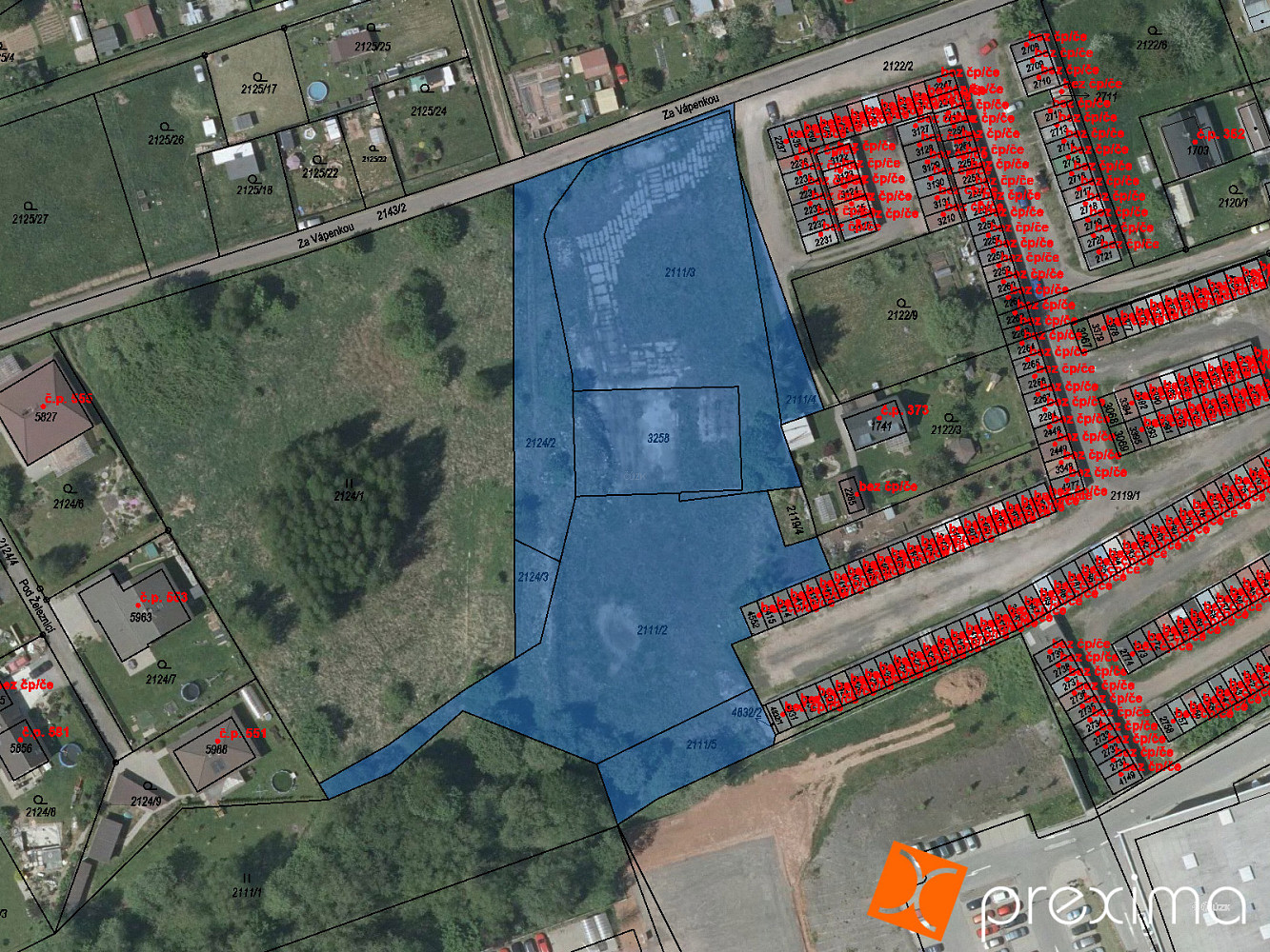 Prodej komerčního pozemku 6 475 m²