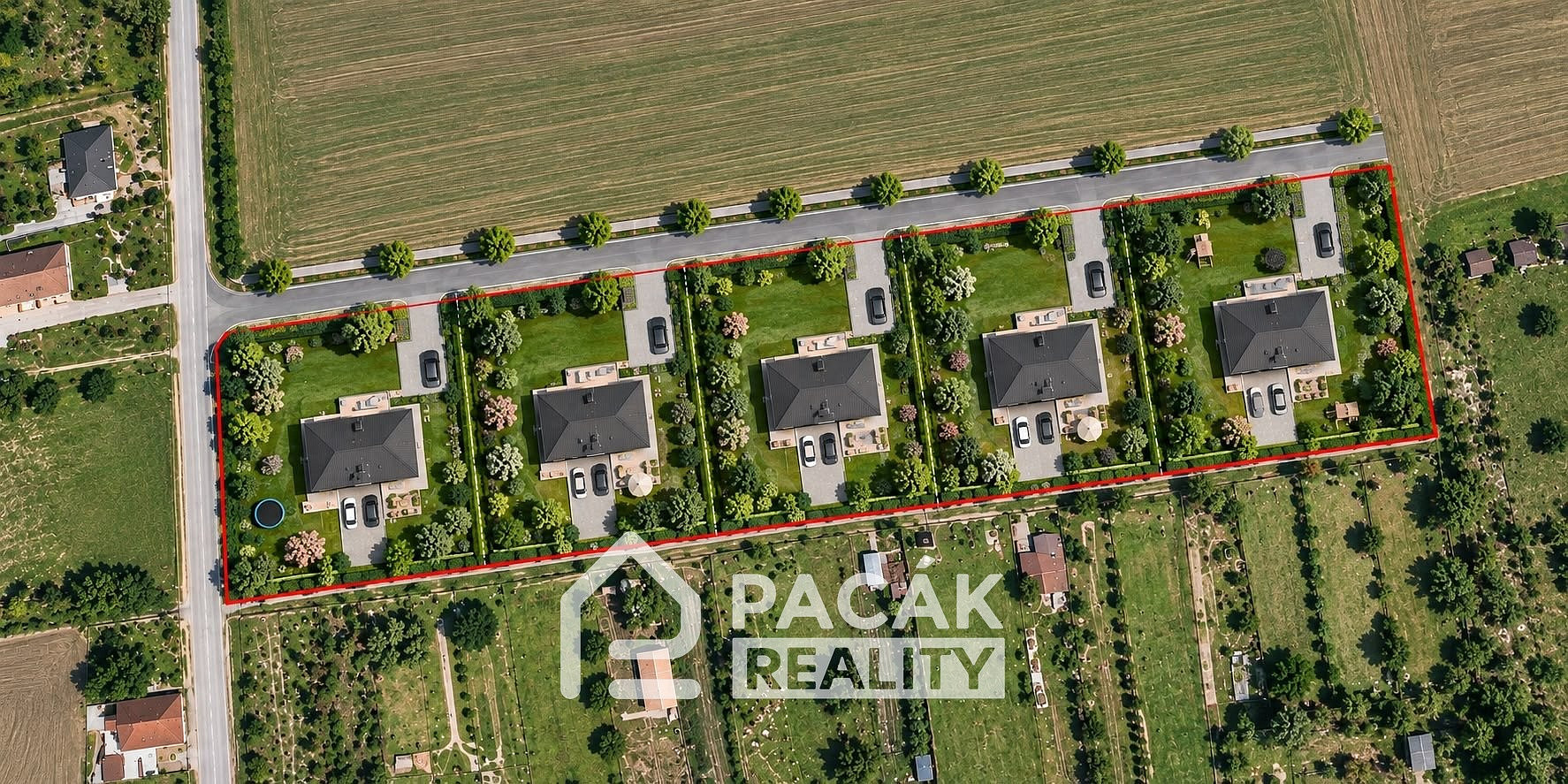 Prodej stavebního pozemku 5 516 m² – fotografie 2
