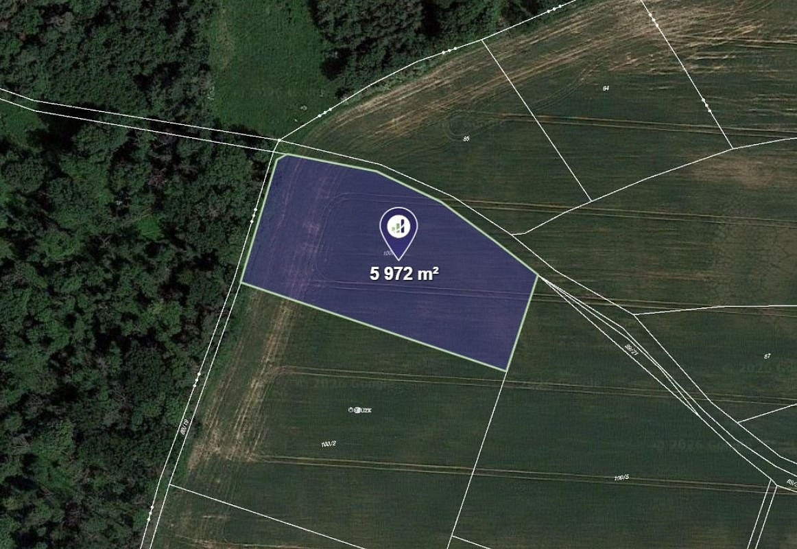 Prodej pole 2 049 m² – fotografie 2