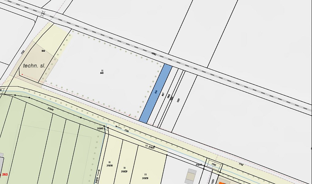 Prodej pole 69 m², Lovčice – náhled fotky 3