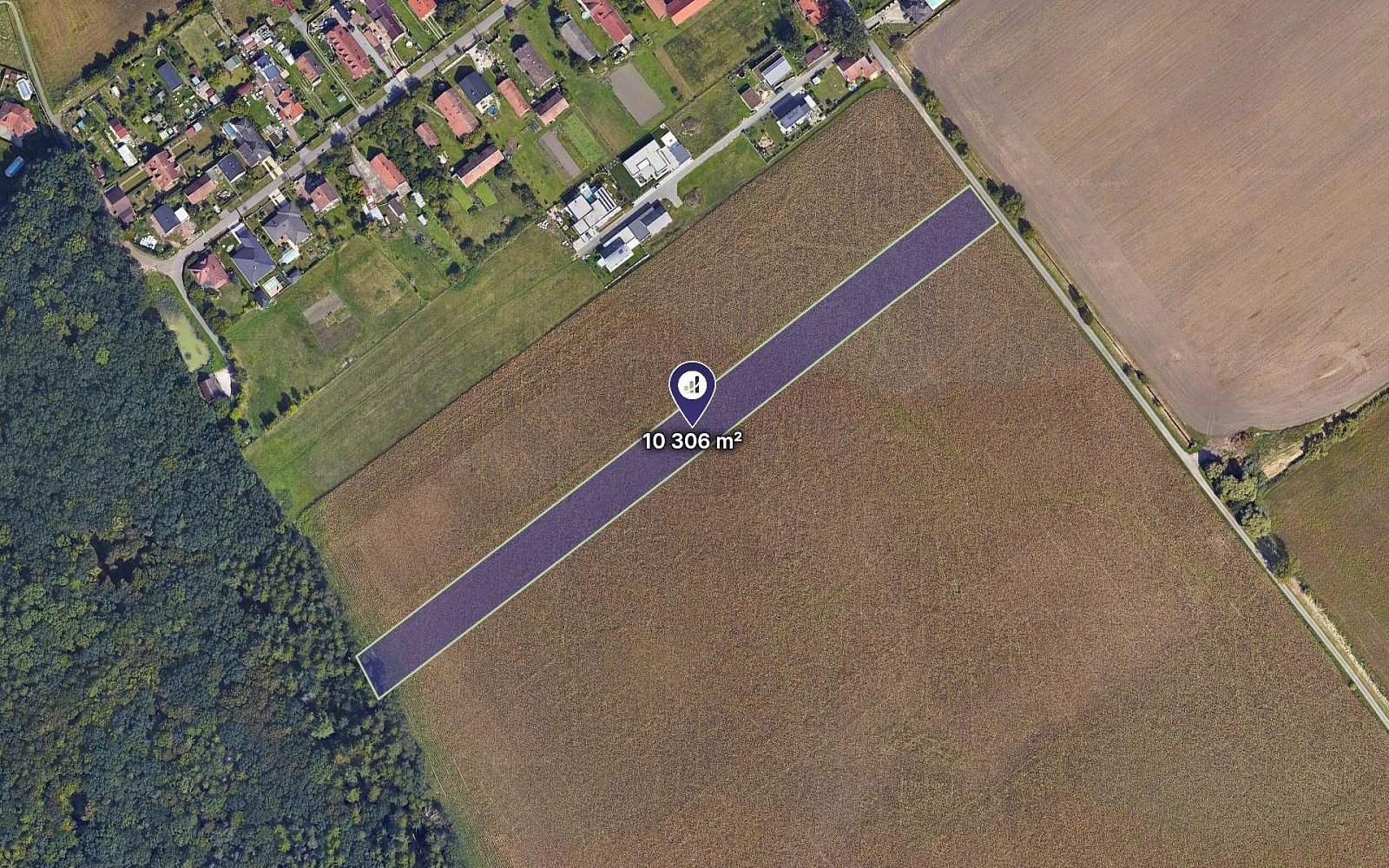 Prodej pole 9 518 m²