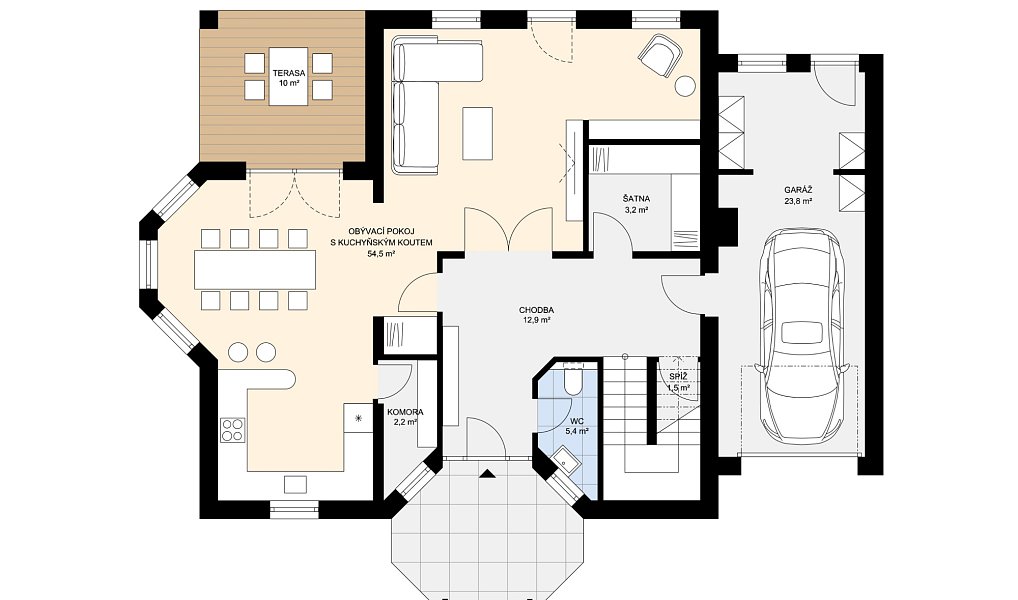 Prodej domu 187 m² s pozemkem 859 m², Skorkov – náhled fotky 28