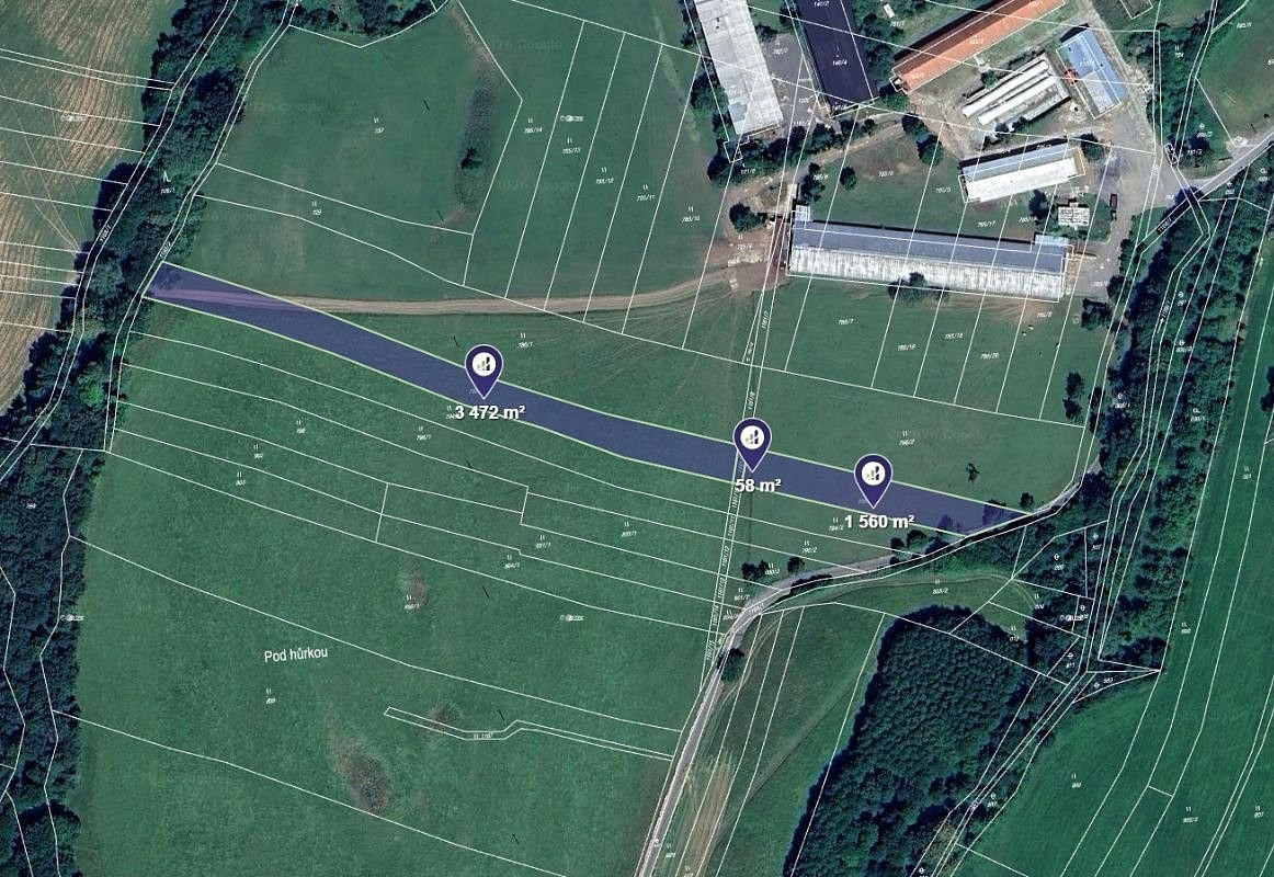 Prodej louky 3 181 m²
