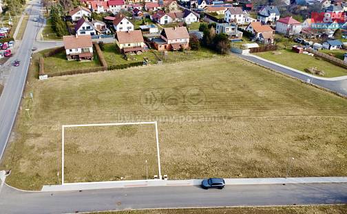 Prodej stavebního pozemku 771 m², Mladá Vožice, okres Tábor