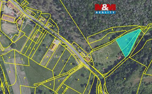 Prodej louky 2 017 m², Beroun - Beroun-Hostim