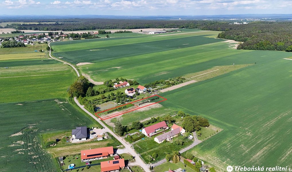 Prodej stavebního pozemku 901 m², Štěpánovice – náhled fotky 3