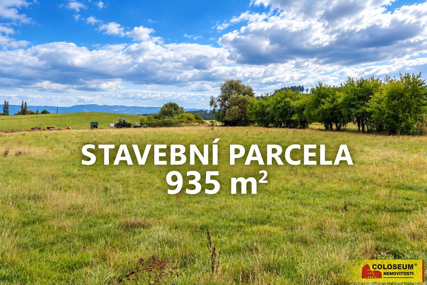 Prodej stavebního pozemku 935 m² – fotografie 2