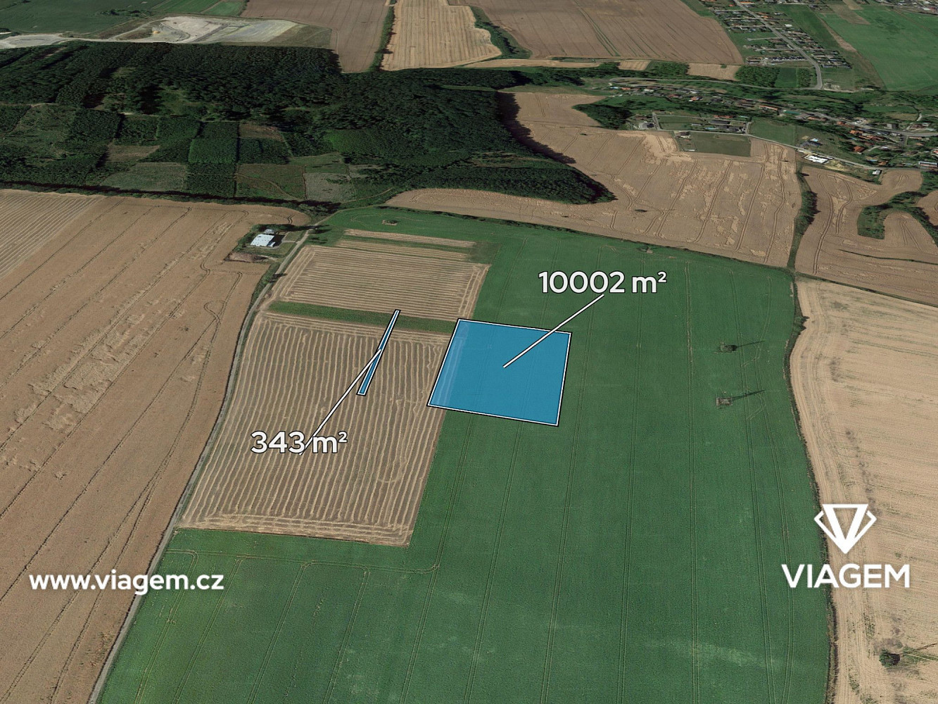 Prodej pole 673 m²