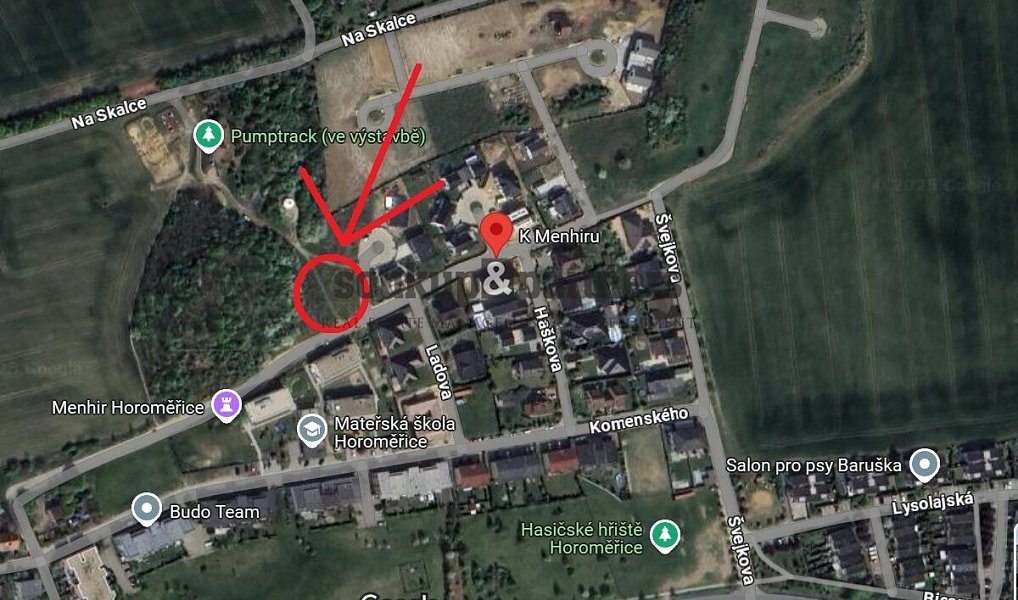 Prodej stavebního pozemku 2 306 m², Horoměřice – náhled fotky 9
