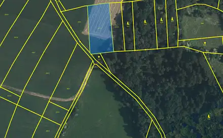 Prodej pole 2 577 m², Ročov, okres Louny