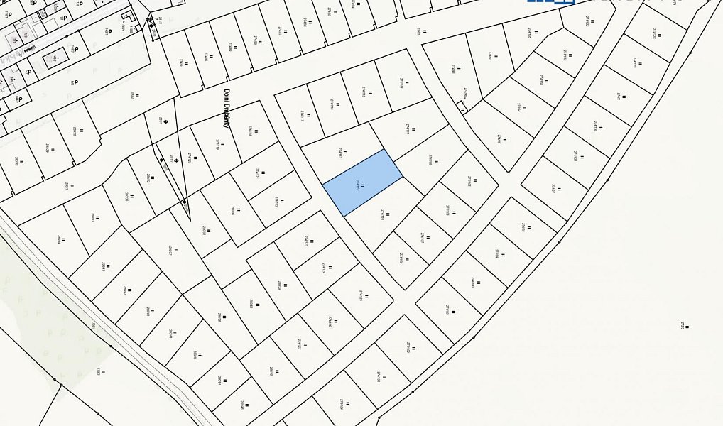 Prodej stavebního pozemku 1 123 m², Dubí – náhled fotky 2
