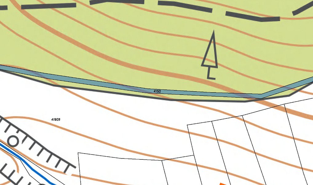 Prodej pozemku 90 m², Dětenice – náhled fotky 3