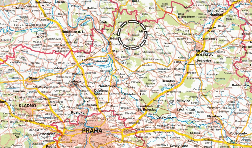Prodej pole 51 372 m², Kokořín – náhled fotky 3