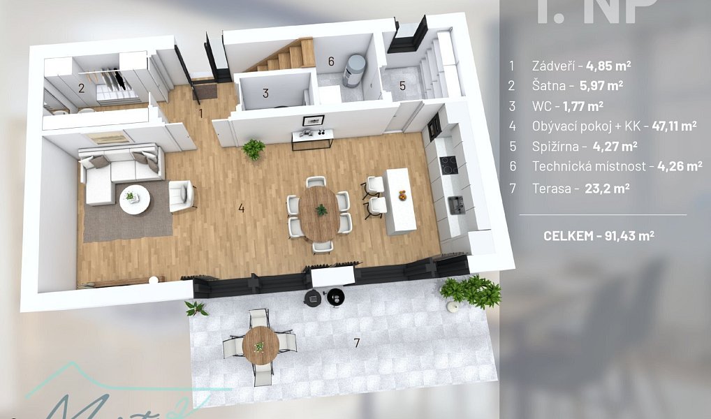 Prodej domu 142 m² s pozemkem 360 m², Úvaly – náhled fotky 18