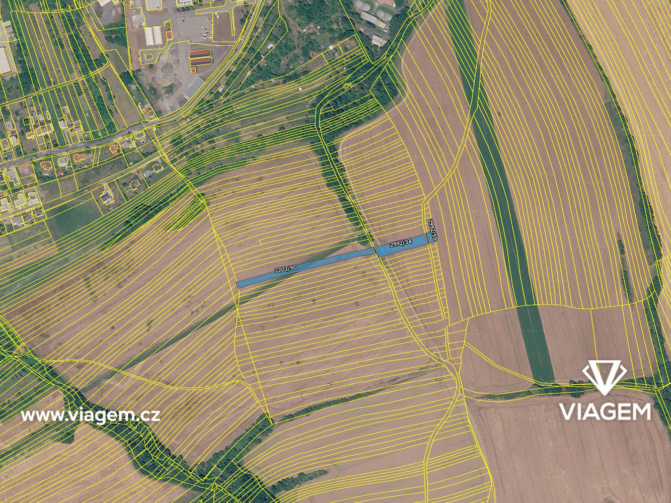 Prodej pole 3 407 m² – fotografie 4